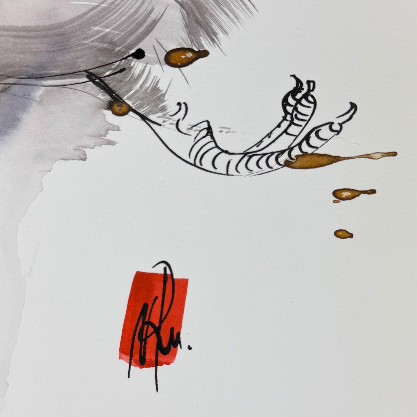 Hennelore - Unikat (50x32cm)