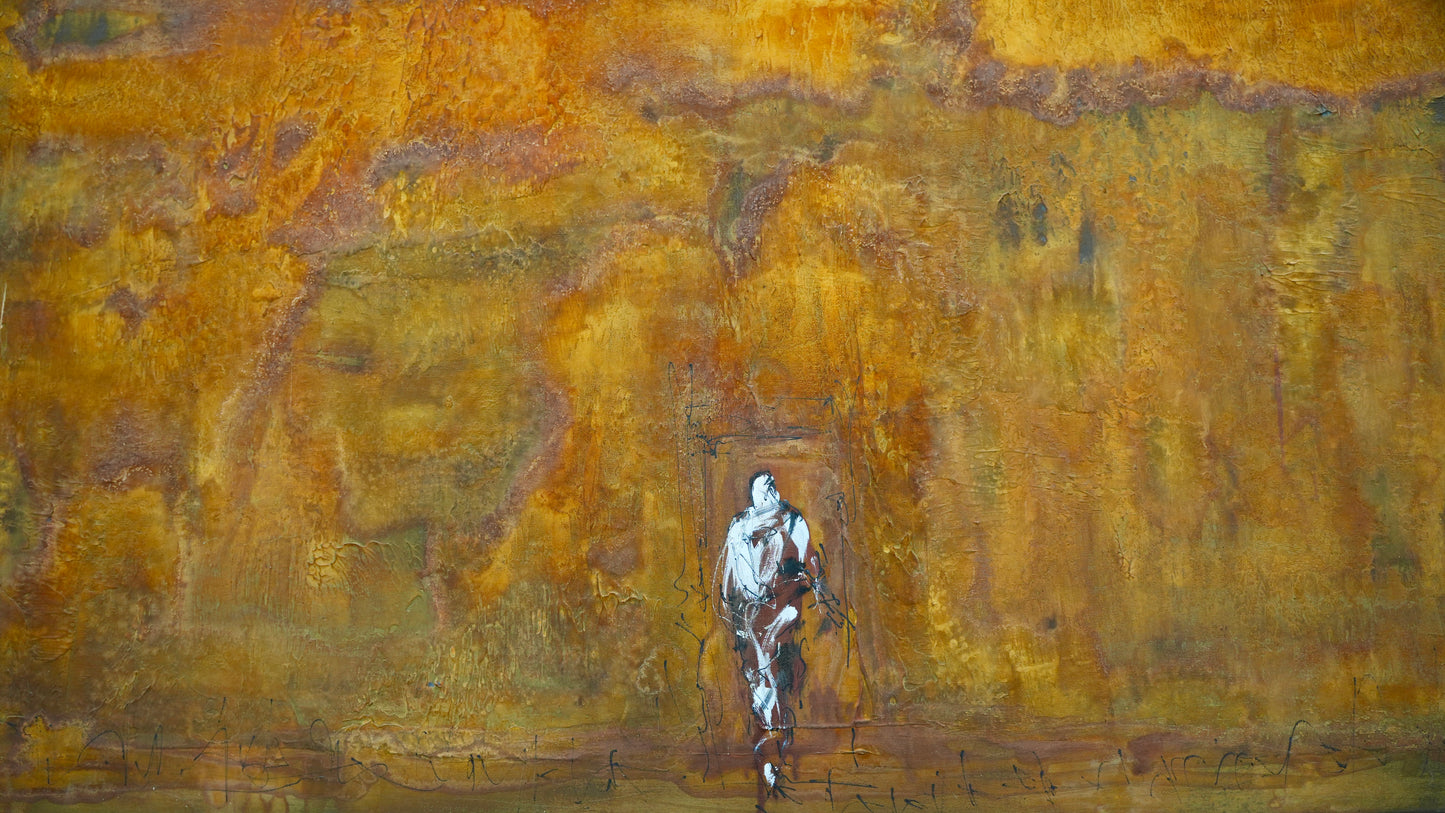 Tempel - Unikat (200x200cm)