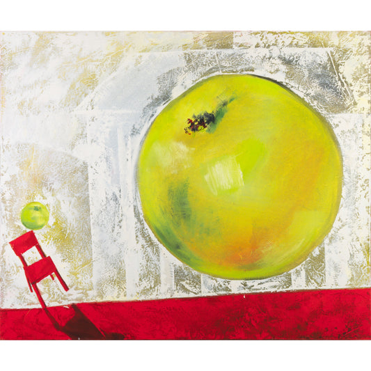 Äpfel mit Stuhl 2 Bild 1