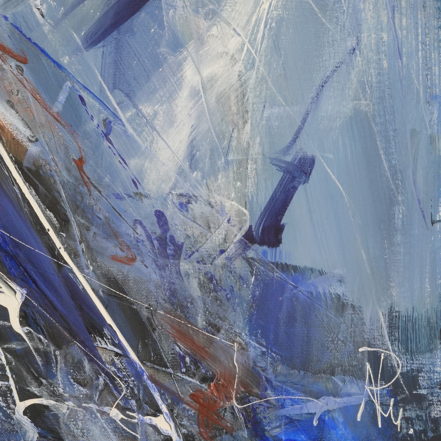 Berglandschaft 2 - Unikat (80x90cm)