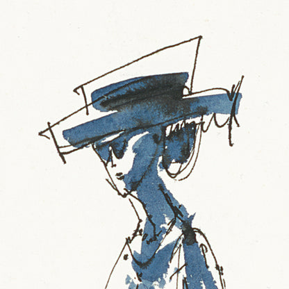 Coco Chanel - Kunstdruck (15x20cm)