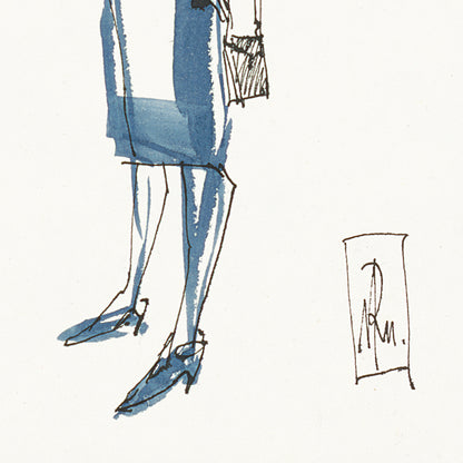 Coco Chanel - Kunstdruck (15x20cm)