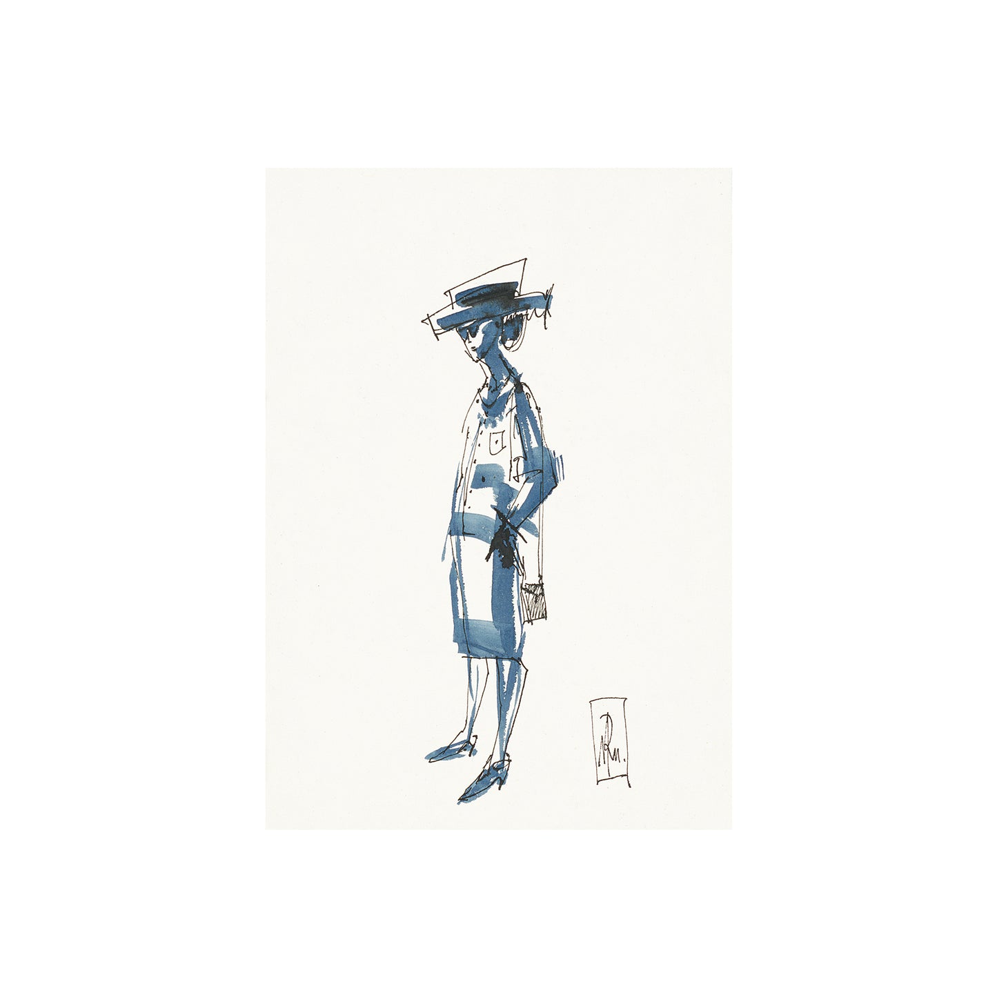 Coco Chanel - Original (15.5x21.5cm)