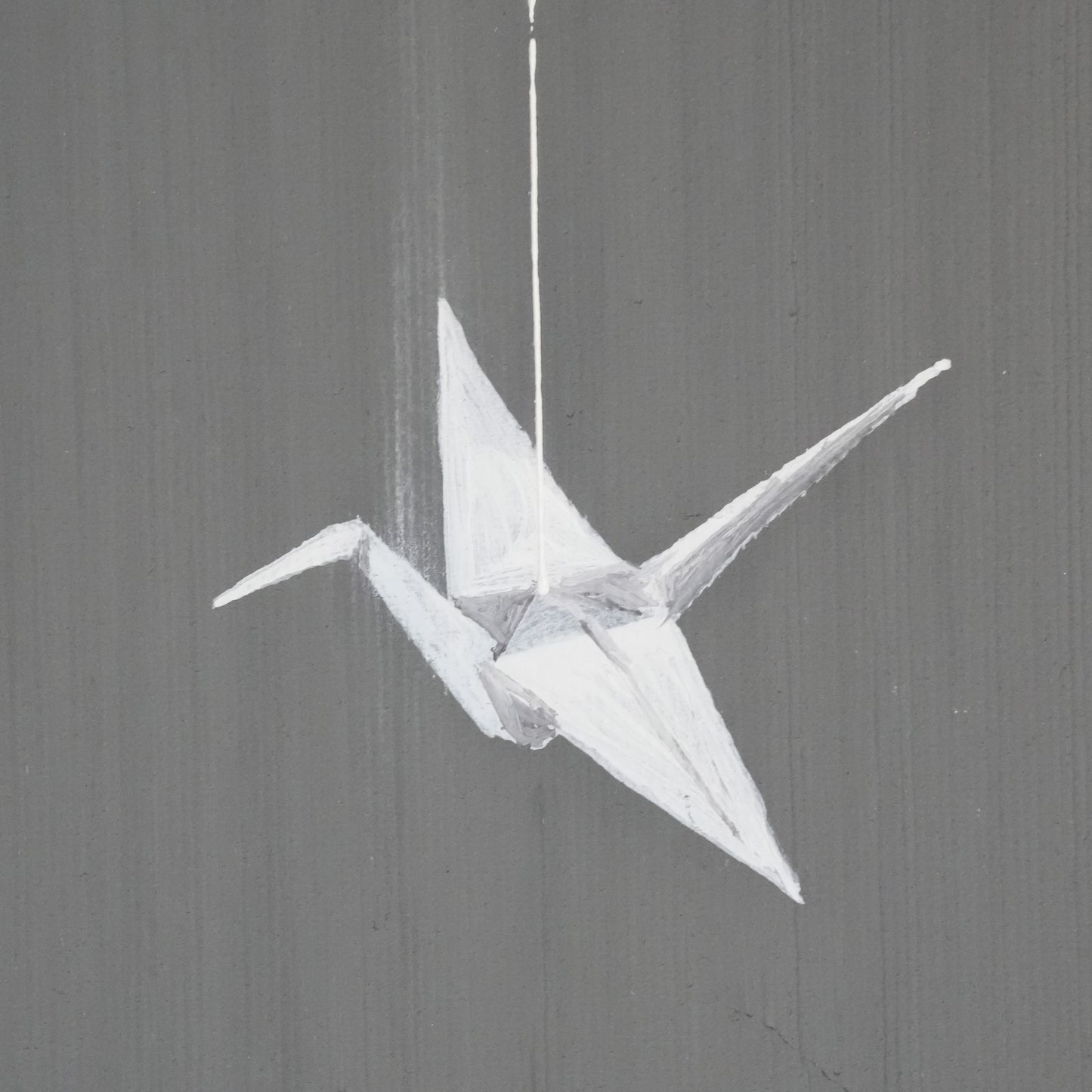 Die Büglerin - Unikat (140x140cm)