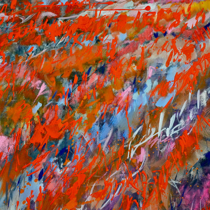 Château an der Loire - Unikat (130x90cm)