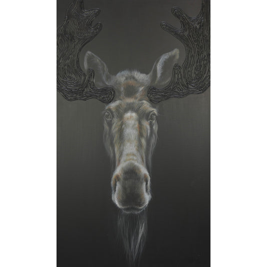 Elch - Unikat (70x120cm)