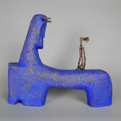 Entführung von Europa - Unikat (41x36x10cm)