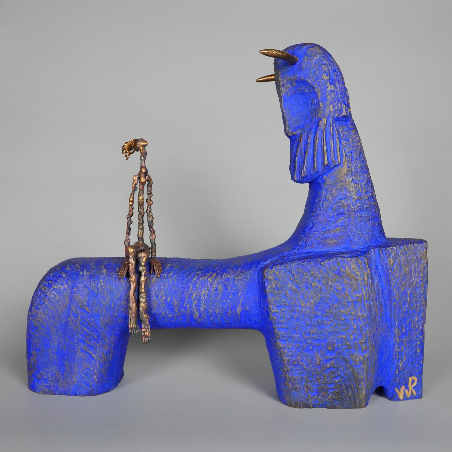 Entführung von Europa - Unikat (41x36x10cm)