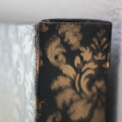 Goldnäherin - Unikat (100x120cm)