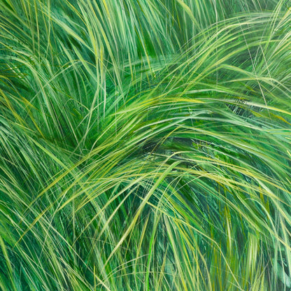 Grünes, grünes Gras - Unikat (150x120cm)