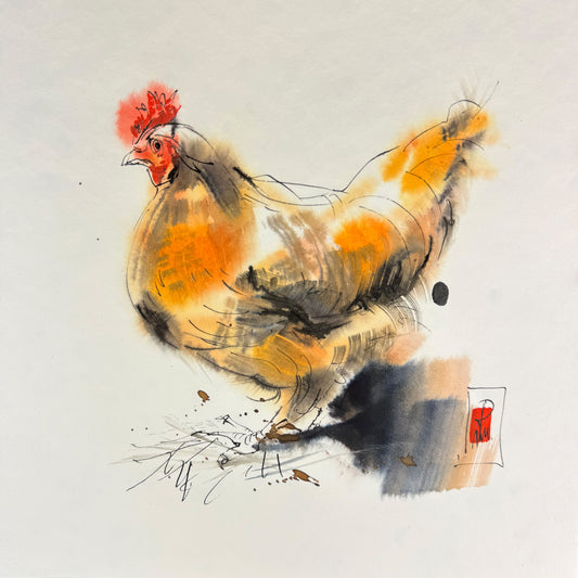 Henrietta - Unikat (25x25cm)