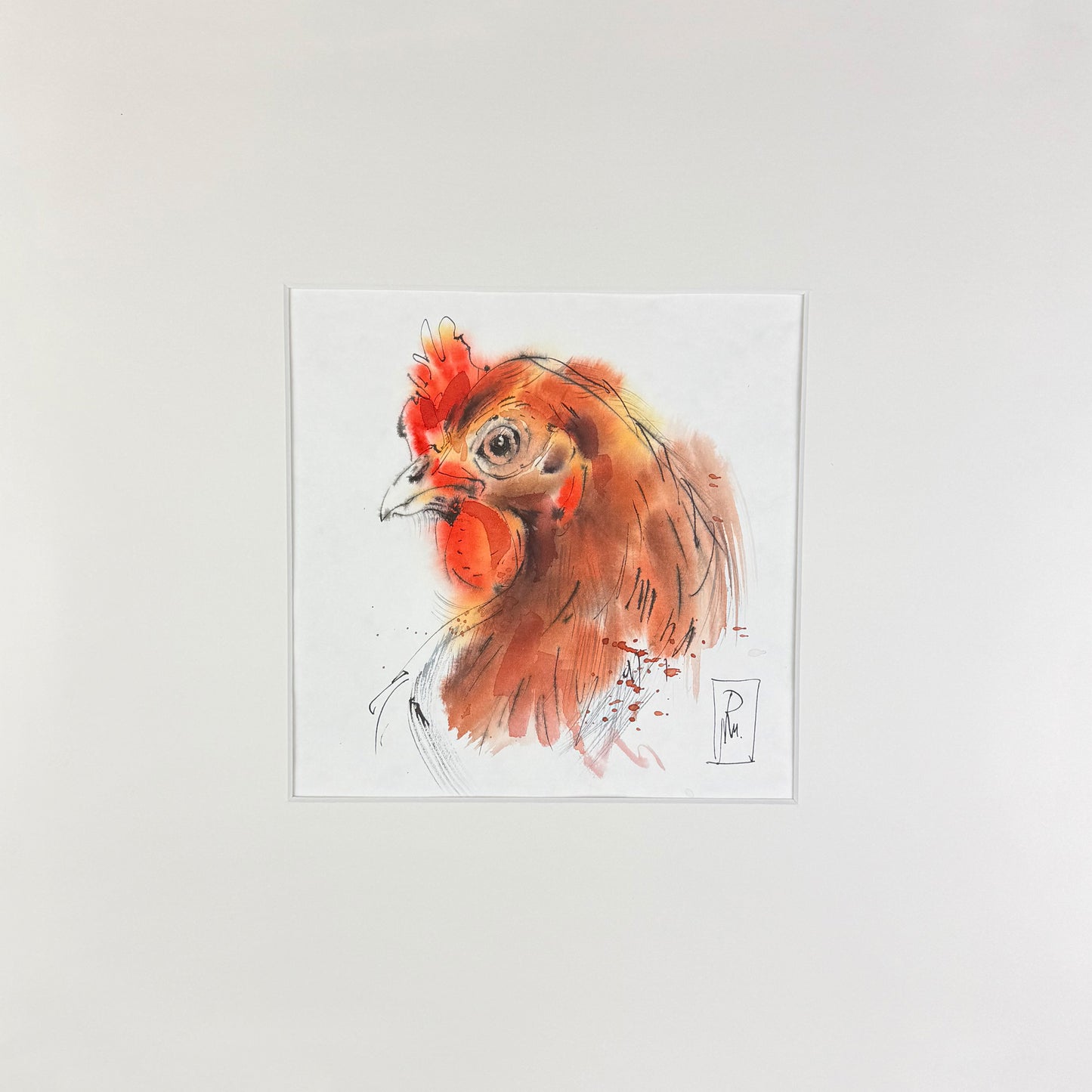 Hennifer - Unikat (40x40)