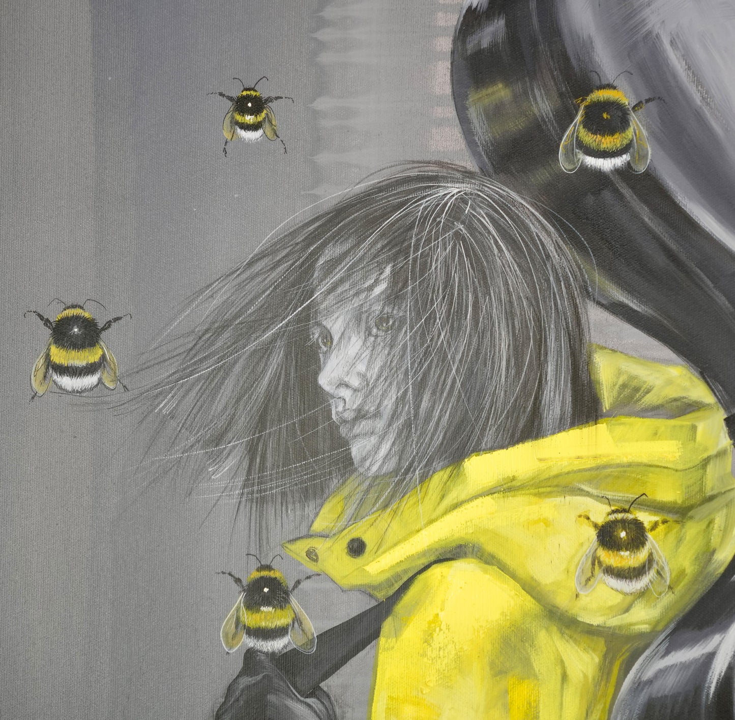 Hummelmusik - Unikat (100x140cm)