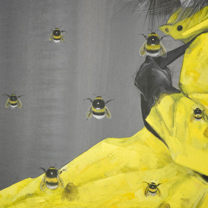 Hummelmusik - Unikat (100x140cm)