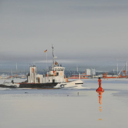 Kiel-Panorama - Unikat (80x60cm)