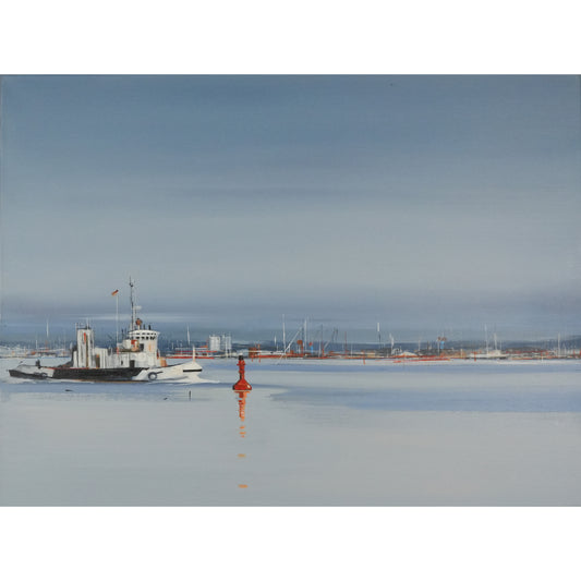 Kiel-Panorama - Unikat (80x60cm)