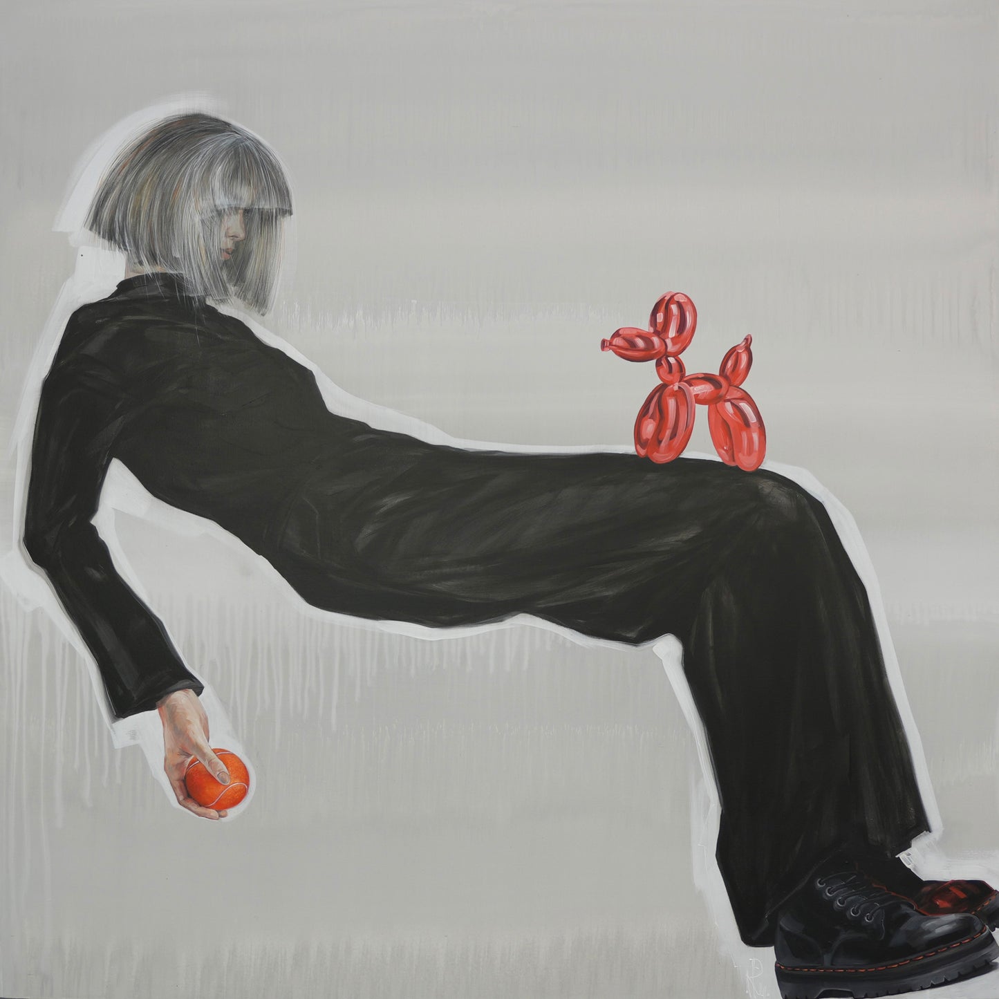 Live Time - Unikat (120x120cm)