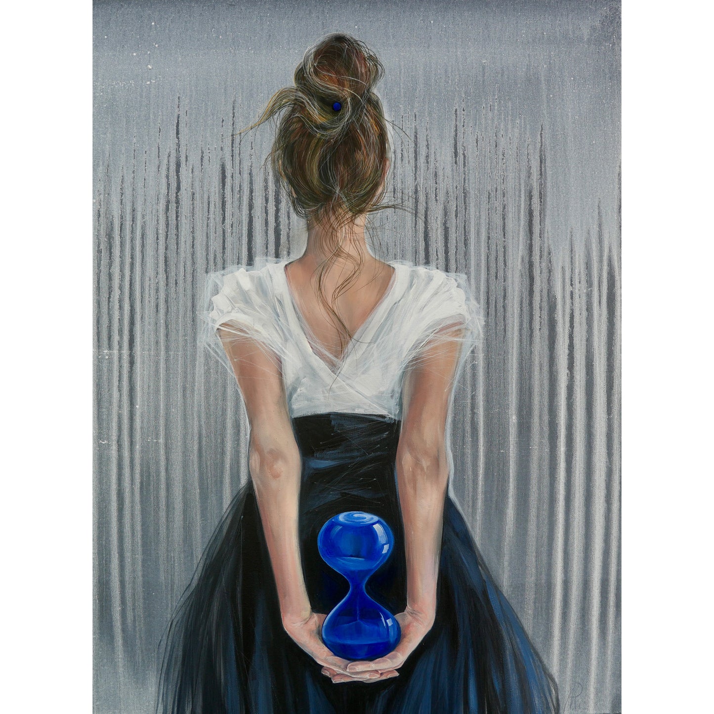 Meine Zeit in meinen Händen - Unikat (60x80cm)