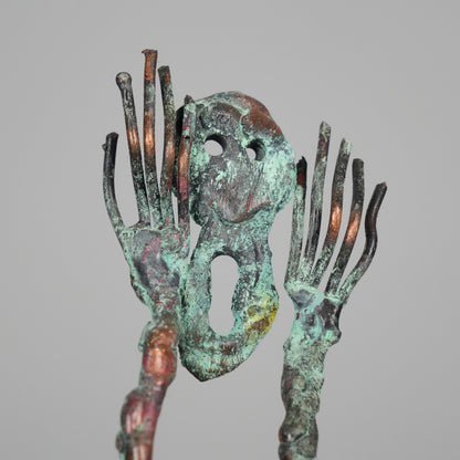 Schrei - Unikat (6x18x5cm)