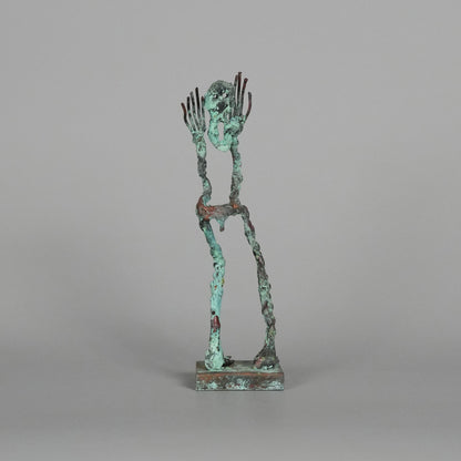 Schrei - Unikat (6x18x5cm)