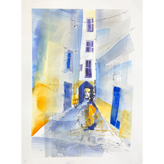 Straße - Unikat (36x48cm)