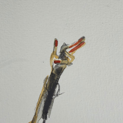 Tänzerin 1 - Unikat (24x30cm)