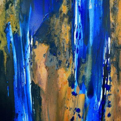 Wasserfall - Unikat (150x200cm)