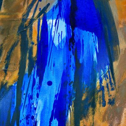 Wasserfall - Unikat (150x200cm)