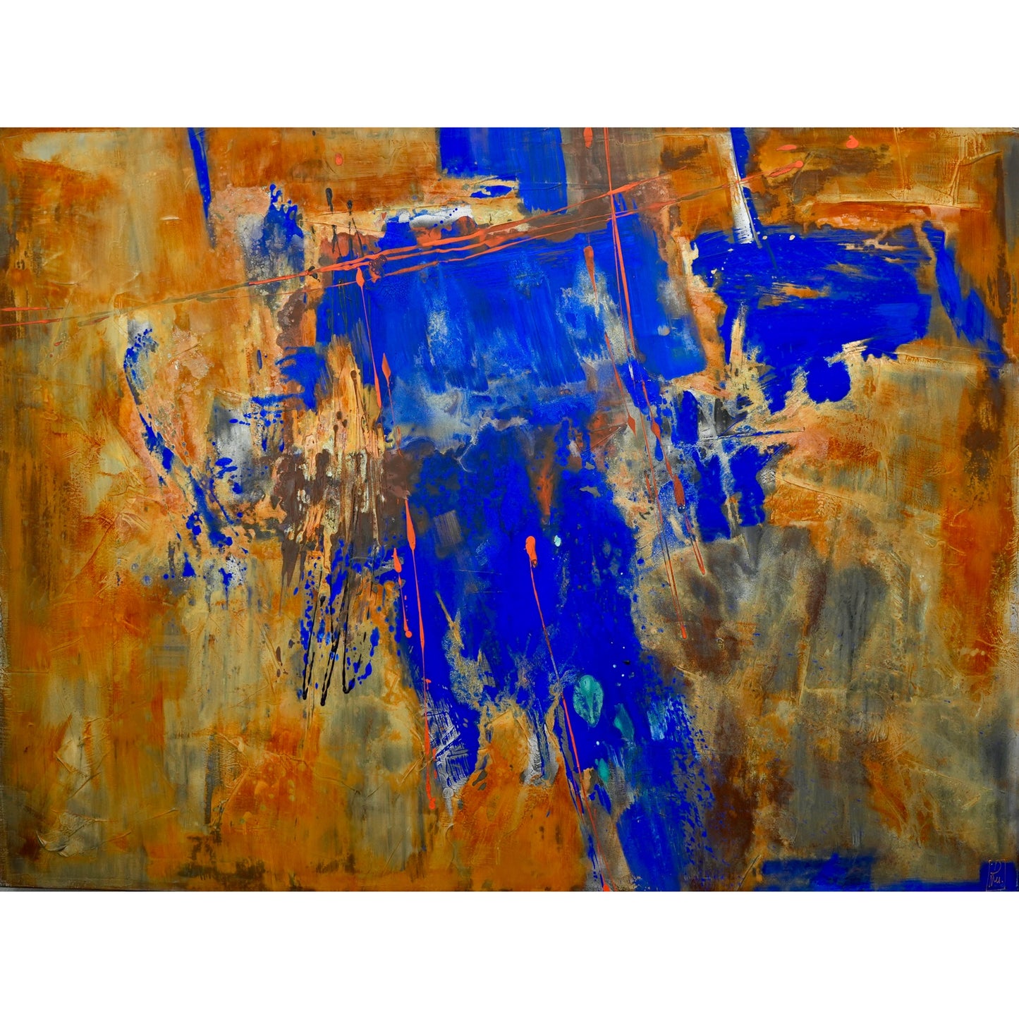 Blauer Kimono Bild 1