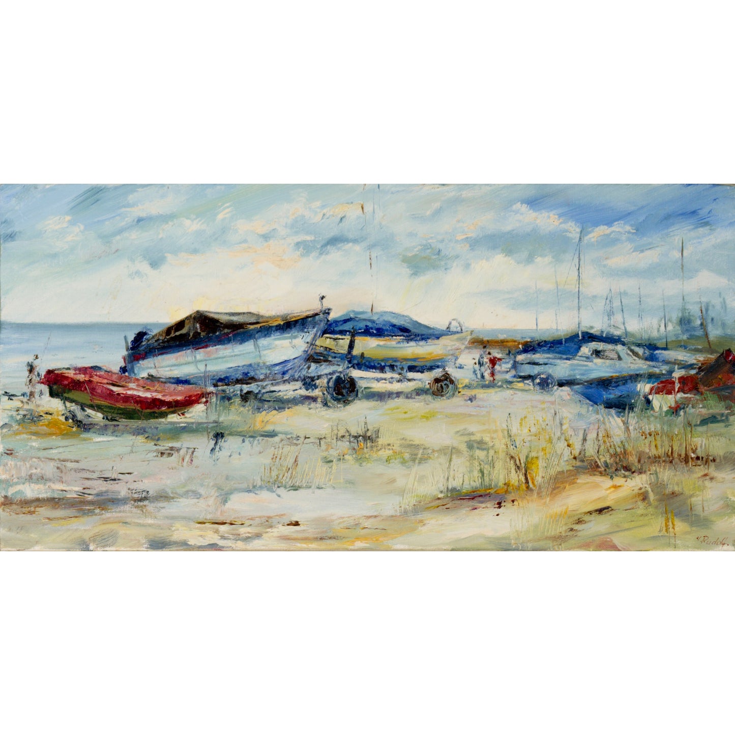 Boote in Kieler Bucht Bild 1