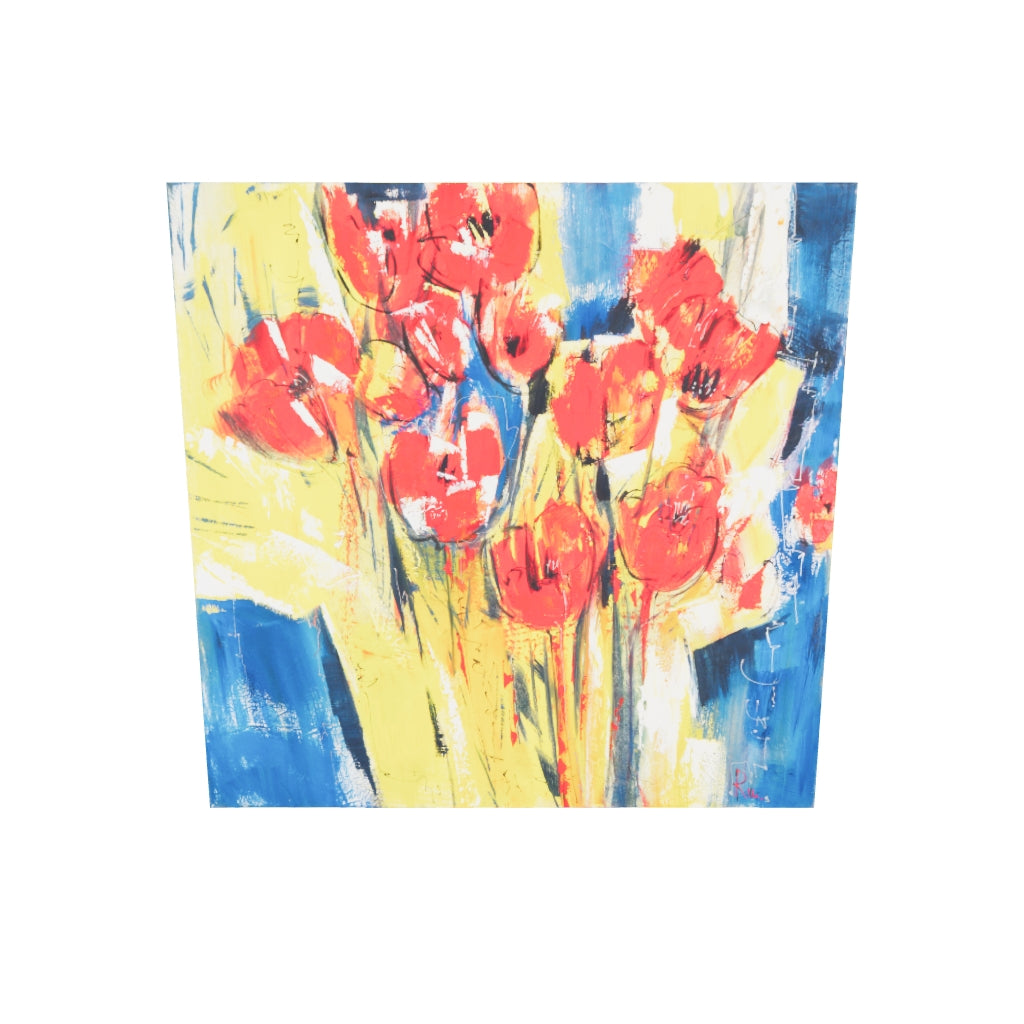 Rote Tulpen in Backpapier Bild 2