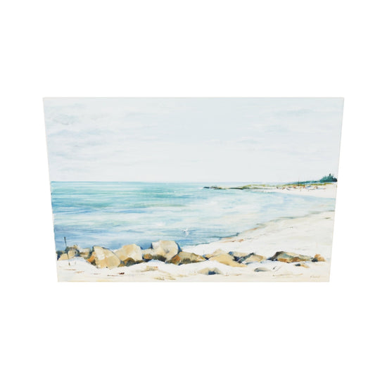 Strand mit Booten Bild 4