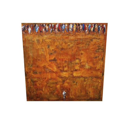 Tempel - Unikat (200x200cm)